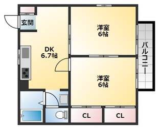 グレイス衣摺の物件間取画像